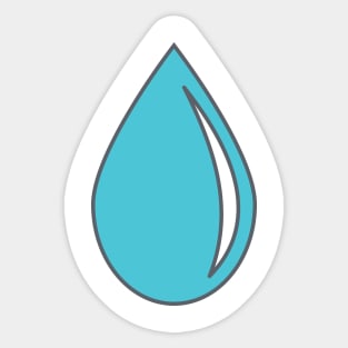 Water Drop Sticker